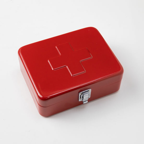 Botiquin First Aid box red Kikkerland