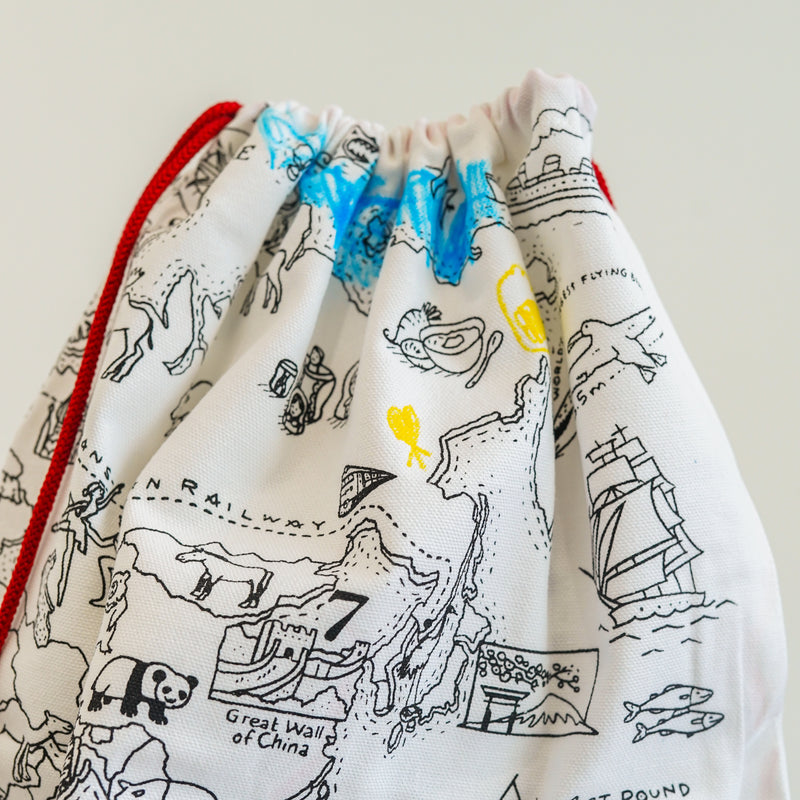 The Doodle WorldMap Backpack