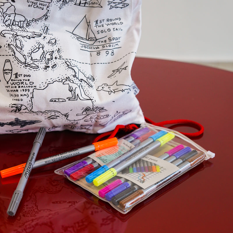 The Doodle WorldMap Backpack