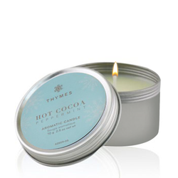 HOT COCOA PEPPERMINT TRAVEL TIN CANDLE