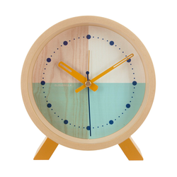 Flower Turquoise alarm clock