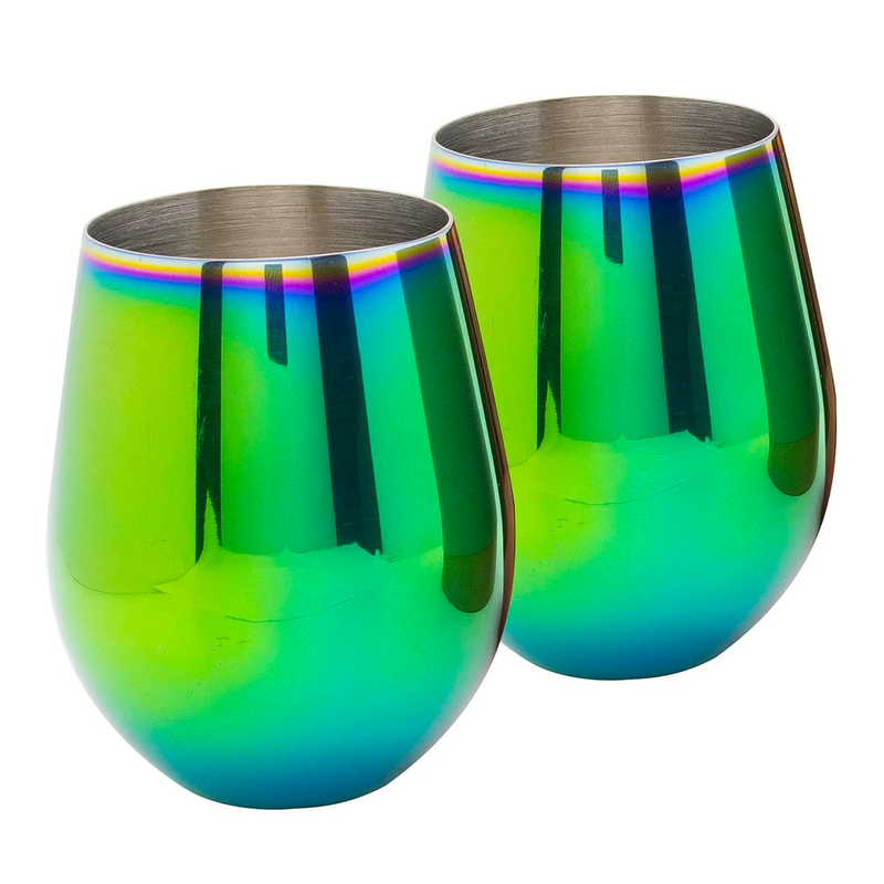 Lund Luxe Tumblers Set of 2 - Oil Slick