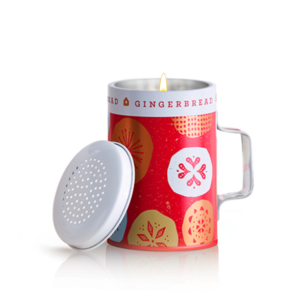 GINGERBREAD TIN SHAKER CANDLE
